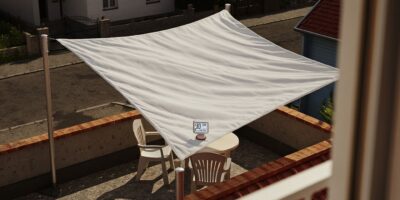 Esta vela de sombra por menos de 20 euros baja varios grados la temperatura de la terraza