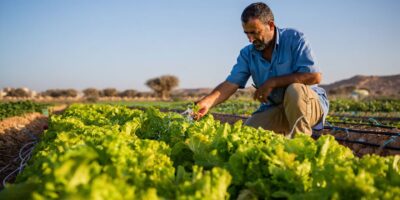 La técnica israelí para mantener un huerto productivo a 40 grados sin gastar más agua
