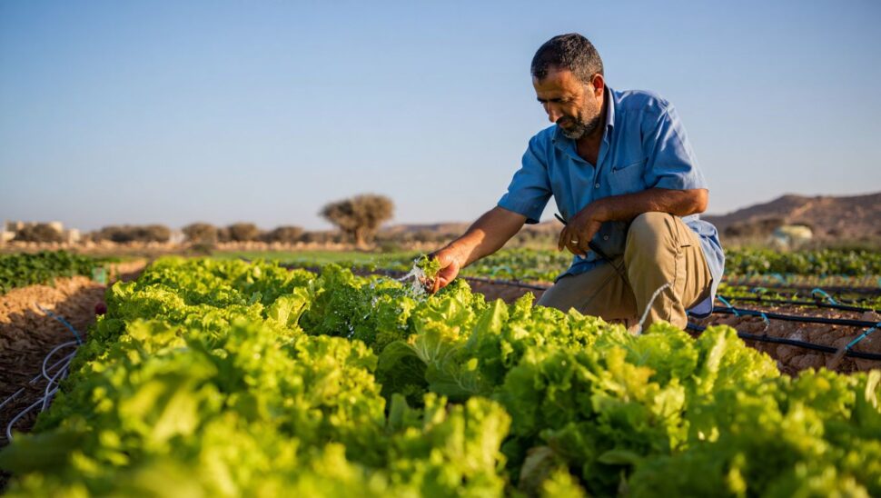 La técnica israelí para mantener un huerto productivo a 40 grados sin gastar más agua