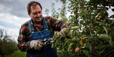 Podar en verde los frutales durante agosto para conseguir frutos más grandes al año siguiente