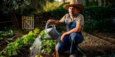 ¿Regar al atardecer o a primera hora de la mañana? Solo uno de los dos ahorra agua de verdad
