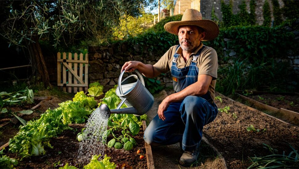 ¿Regar al atardecer o a primera hora de la mañana? Solo uno de los dos ahorra agua de verdad