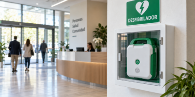 Parada cardiaca: por qué el desfibrilador que salva vidas ya no está solo en los hospitales