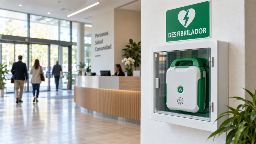 Parada cardiaca: por qué el desfibrilador que salva vidas ya no está solo en los hospitales