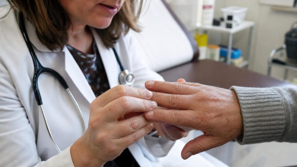La señal en las uñas que los médicos miran siempre en una revisión