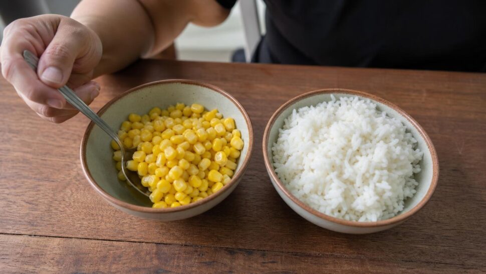 Maíz vs arroz: cuál eleva menos el azúcar en la sangre
