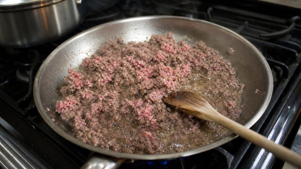 No cocines así la carne picada: es cuando pierde lo mejor que tiene