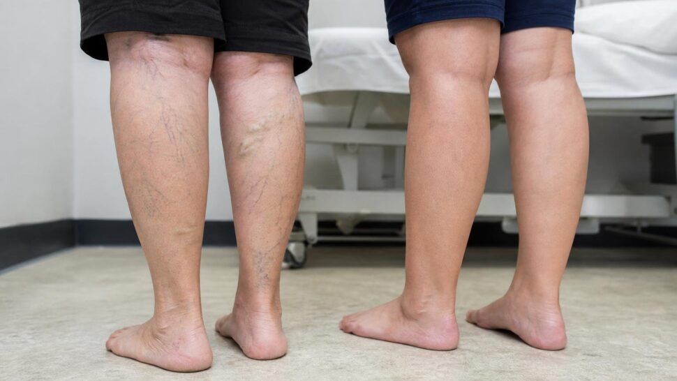 Por qué a unas personas les salen varices y a otras no