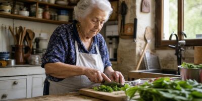 Tiene 92 años y lleva 60 cocinando: las 3 cosas que nunca ha comprado en el supermercado